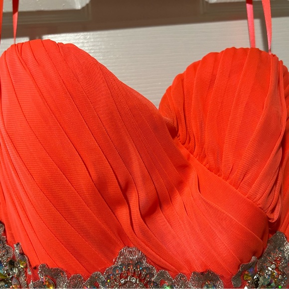 My Michelle Pink/Peach Mini Grad Dress - Picture 6 of 9